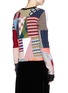 Back View - Click To Enlarge - CHLOÉ - Patchwork wool-silk knit sweater