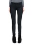 Main View - Click To Enlarge - J BRAND - 'Seriously Black Super Skinny' jeans