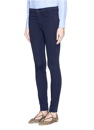 Front View - Click To Enlarge - J BRAND - 'Luxe Sateen Super Skinny' jeans