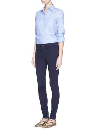 Figure View - Click To Enlarge - J BRAND - 'Luxe Sateen Super Skinny' jeans