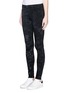 Front View - Click To Enlarge - J BRAND - 'Photo Ready Super Skinny' abstract print stretch jeans