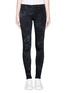 Main View - Click To Enlarge - J BRAND - 'Photo Ready Super Skinny' abstract print stretch jeans