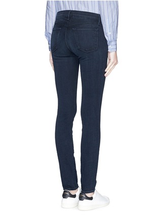 Back View - Click To Enlarge - J BRAND - 'Photo Ready Skinny Leg' whiskered stretch jeans