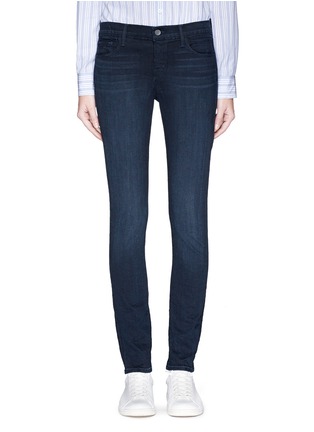 Main View - Click To Enlarge - J BRAND - 'Photo Ready Skinny Leg' whiskered stretch jeans