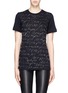 Main View - Click To Enlarge - LANVIN - 'I Love You' cursive bead embroidery T-shirt