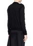 Back View - Click To Enlarge - LANVIN - Contrast cable knit sweater