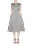Main View - Click To Enlarge - LANVIN - Wool-silk fitted flare dress