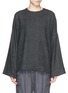 Main View - Click To Enlarge - LANVIN - Princes of Wales check wool blend top