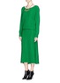 Figure View - Click To Enlarge - LANVIN - Batwing sleeve maxi dress