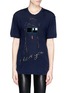 Main View - Click To Enlarge - LANVIN - 'I Love You' acetate bead embroidery T-shirt