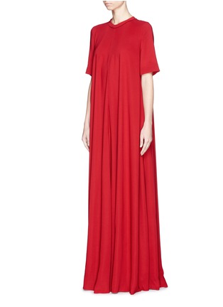 Front View - Click To Enlarge - LANVIN - Washed crepe gown