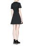 Back View - Click To Enlarge - KENZO - 'Love' textured jacquard skater dress