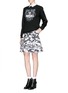 Figure View - Click To Enlarge - KENZO - Tiger embroidery crepe sweater