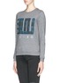 Front View - Click To Enlarge - KENZO - 'Love' embroidery sweatshirt