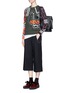 Figure View - Click To Enlarge - KENZO - Mix logo tiger embroidery sweatshirt