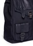Detail View - Click To Enlarge - PROENZA SCHOULER - 'PS1' XL leather nylon backpack
