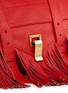 Detail View - Click To Enlarge - PROENZA SCHOULER - 'PS1 Pouch Fringe' tiny leather satchel