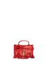 Main View - Click To Enlarge - PROENZA SCHOULER - 'PS1 Pouch Fringe' tiny leather satchel