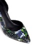 Detail View - Click To Enlarge - PEDDER RED - Floral print leather pumps