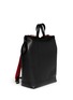 Front View - Click To Enlarge - MARNI - 'Parachute' large leather backpack
