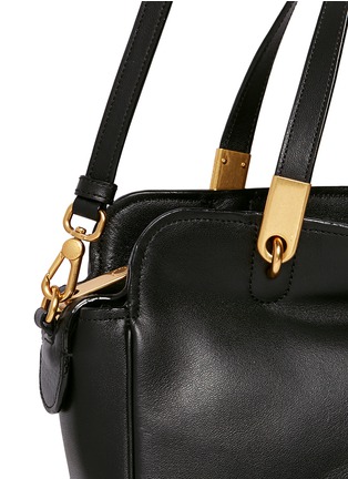 Detail View - Click To Enlarge - MARC BY MARC JACOBS - 'Ligero' leather satchel