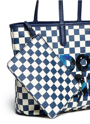 Detail View - Click To Enlarge - MARC BY MARC JACOBS - 'Metropolitote Don't Panic' leather tote
