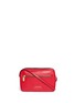 Main View - Click To Enlarge - MARC BY MARC JACOBS - 'Sally' zip pocket leather crossbody bag