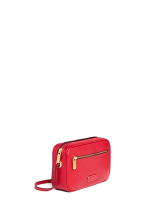 Figure View - Click To Enlarge - MARC BY MARC JACOBS - 'Sally' zip pocket leather crossbody bag