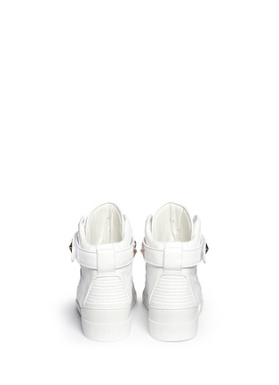 Back View - Click To Enlarge - GIVENCHY - 'Tyson' star stud high top sneakers
