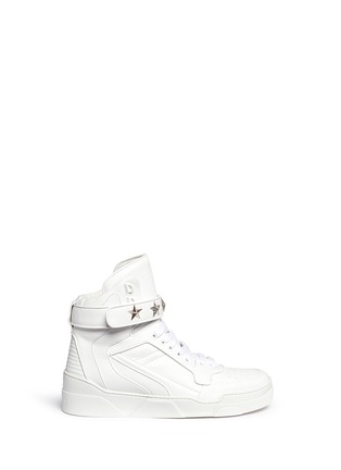 Main View - Click To Enlarge - GIVENCHY - 'Tyson' star stud high top sneakers