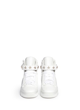 Figure View - Click To Enlarge - GIVENCHY - 'Tyson' star stud high top sneakers