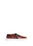 Main View - Click To Enlarge - GIVENCHY - Paisley print leather skate slip-ons