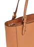 Detail View - Click To Enlarge - TORY BURCH - 'York' small buckle saffiano leather tote