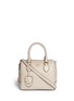 Main View - Click To Enlarge - TORY BURCH - 'Robinson' mini middy pebbled leather satchel