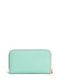 Back View - Click To Enlarge - TORY BURCH - 'Robinson' mini zip continental wallet