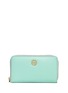 Main View - Click To Enlarge - TORY BURCH - 'Robinson' mini zip continental wallet
