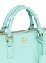 Detail View - Click To Enlarge - TORY BURCH - 'Robinson' micro double zip saffiano leather tote