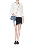 Figure View - Click To Enlarge - TORY BURCH - 'Mercer' chain strap shoulder bag
