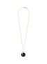 Main View - Click To Enlarge - GIVENCHY - 'Medallion' mineral crystal pendant necklace