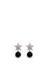 Main View - Click To Enlarge - GIVENCHY - Sphere drop star earrings