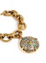 Detail View - Click To Enlarge - LULU FROST - 'Audrey' glitter dome charm bracelet