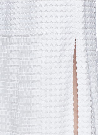 Detail View - Click To Enlarge - TORY BURCH - Crescent guipure lace maxi skirt