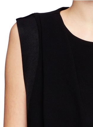 Detail View - Click To Enlarge - SANDRO - Contrast sleeveless top