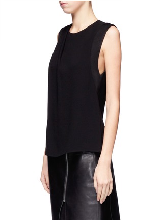 Front View - Click To Enlarge - SANDRO - Contrast sleeveless top