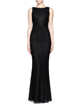 Main View - Click To Enlarge - ALICE & OLIVIA - Sachi lace gown