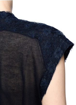 Detail View - Click To Enlarge - STELLA MCCARTNEY - Floral lace top