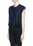 Front View - Click To Enlarge - STELLA MCCARTNEY - Floral lace top