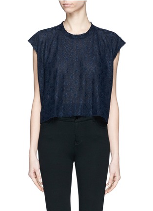 Main View - Click To Enlarge - STELLA MCCARTNEY - Floral lace top