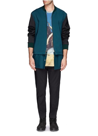 Detail View - Click To Enlarge - 3.1 PHILLIP LIM - Shirt tail bomber jacket
