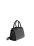 Front View - Click To Enlarge - MICHAEL KORS - 'Micro Stud Selma' medium saffiano leather messenger bag